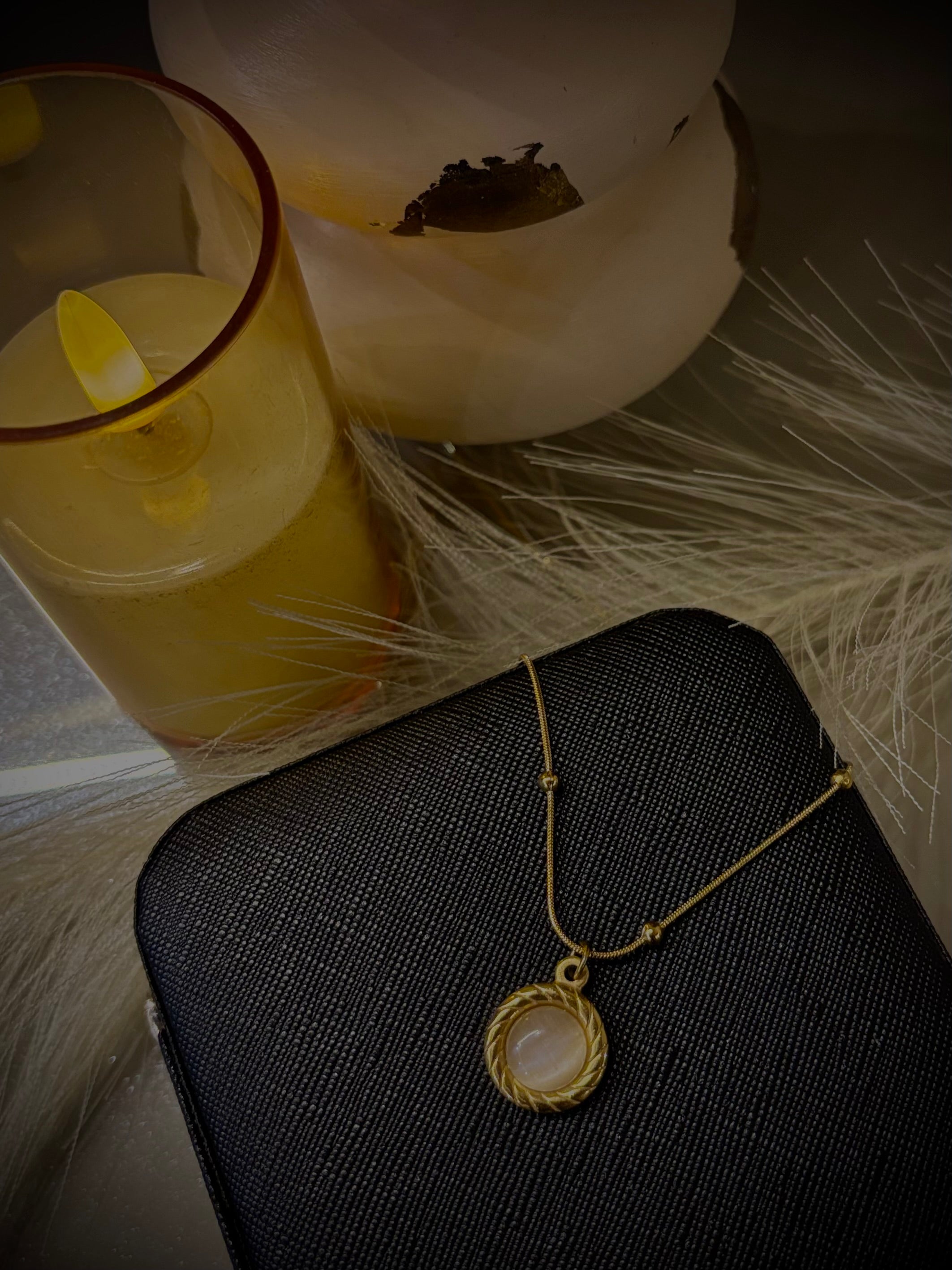 Moonlight Medallion Necklace