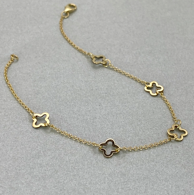 Clover Chain Bracelet