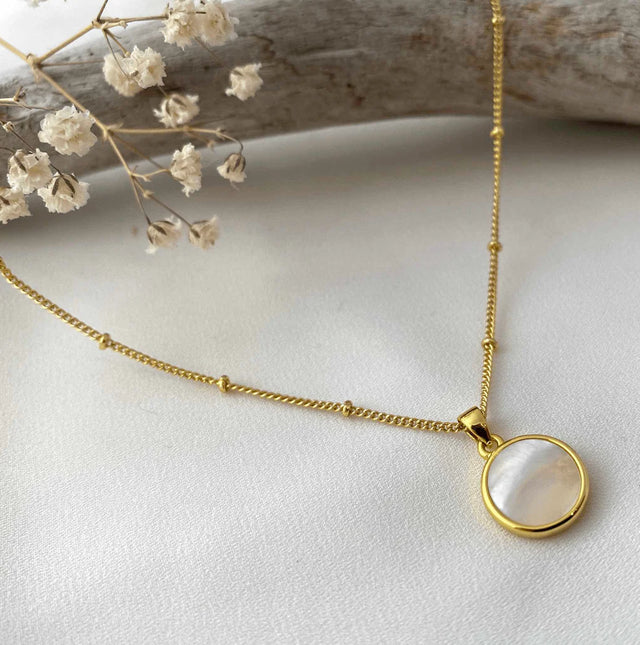 Moonlight Medallion Necklace