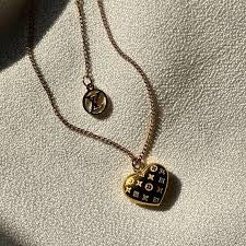 Monogram Love Charm Necklace