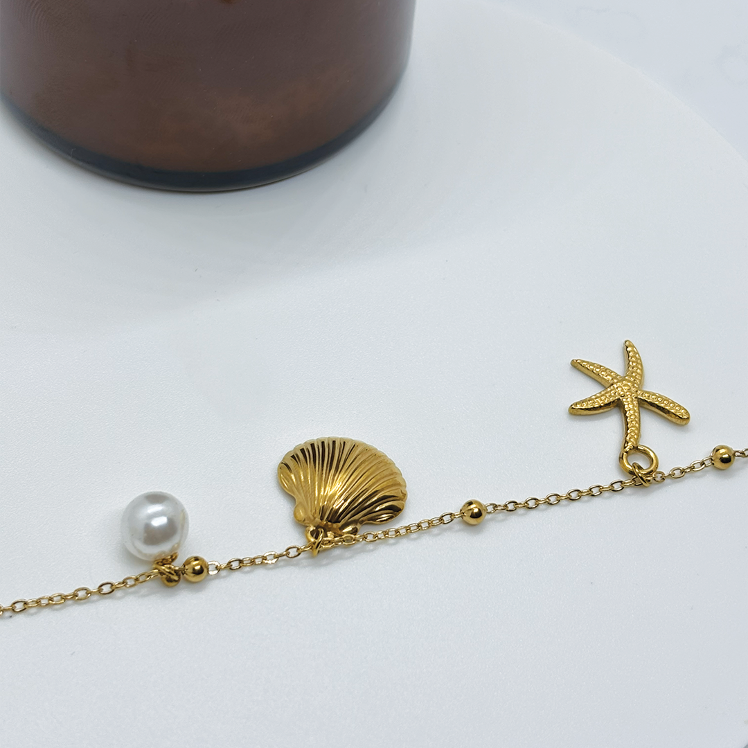 Seashell Starfish Bracelet